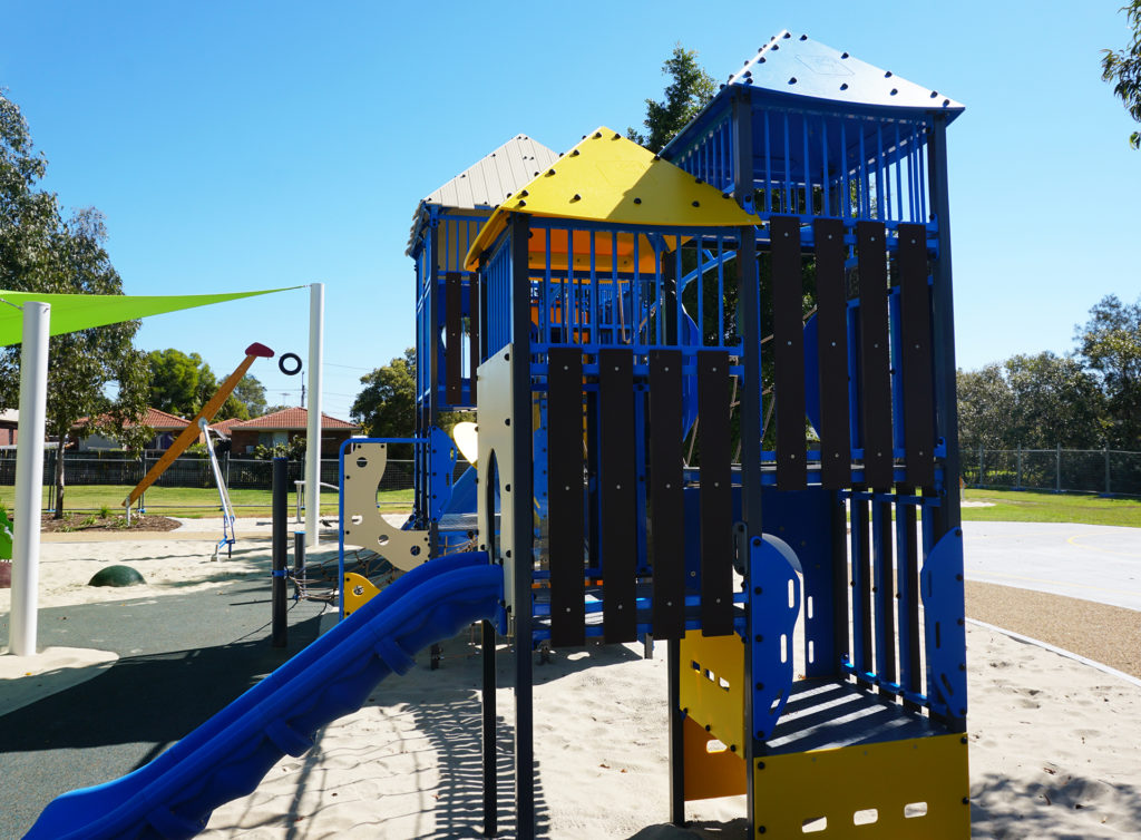 New playground at Three Paddocks Park