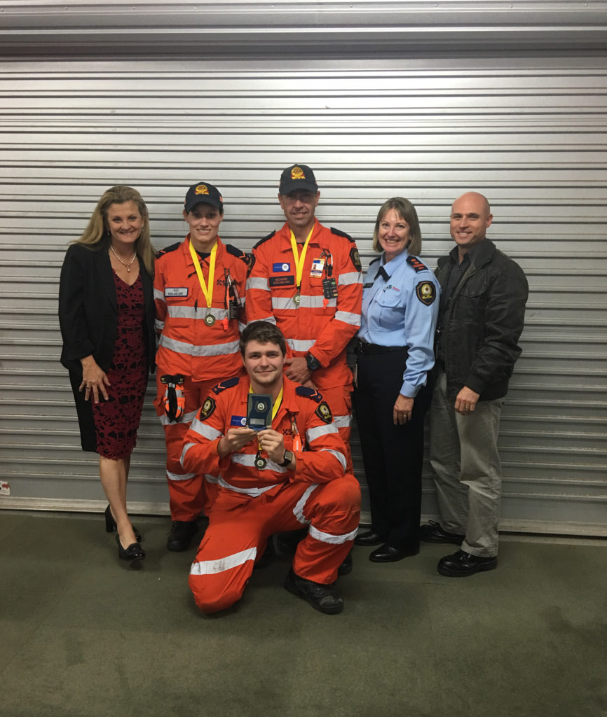 Redlands SES with Mayor Williams
